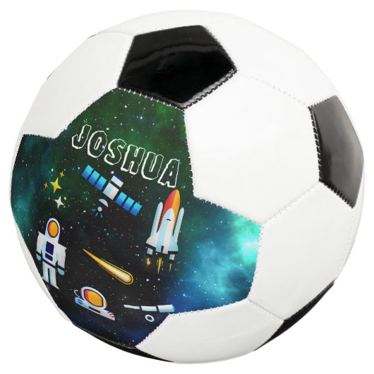 おもしろいコラージュパーソナライズされた サッカーボール (3/4)