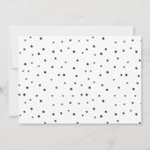 おもしろいコラージュ卒業パーティー 招待状 (裏面)