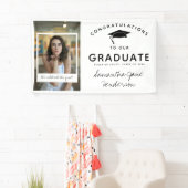 おもしろいコラージュ卒業祝い 横断幕 (インサイチュ)