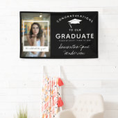 おもしろいコラージュ卒業祝い 横断幕 (インサイチュ)