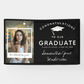 おもしろいコラージュ卒業祝い 横断幕 (横)