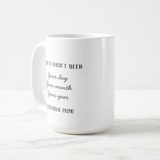 おもしろいコロナウイルス2020ギフト コーヒーマグカップ (正面左)