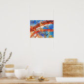 おもしろいコースターのポスター ポスター (キッチン)