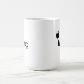 おもしろいコーヒーマグ – アンプラグ – 引用文 コーヒーマグカップ (中央)