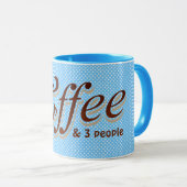 おもしろいコーヒー引用文オンアクアドットmag マグカップ (正面右)