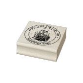 おもしろいゴシック学書図書館の骨組 ラバースタンプ (スタンプ)