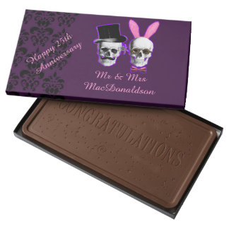 おもしろいゴシック25結婚周年パーソナライズされた