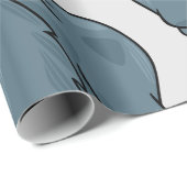 おもしろいゴリラブクールルーアペアニマルデザイン ラッピングペーパー (ロールコーナー)