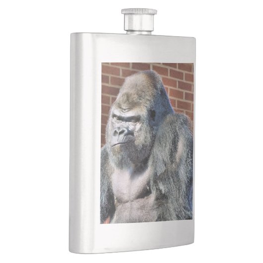 おもしろいゴリラ フラスク (右)