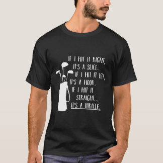 おもしろいゴルフことわざおもしろいズゴルフTシャツ Tシャツ