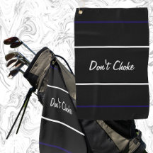 おもしろいゴルファーの黒チョークギフト