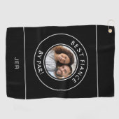 おもしろいゴルファー最高のフォトフィアンスバイおもしろいパー ゴルフタオル (横)