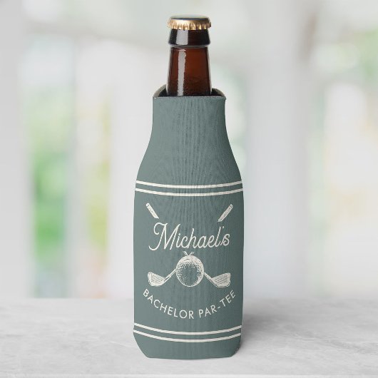 おもしろいゴルフバチュラーパーティ最後のスイングの前のリングや輪 ボトルクーラー