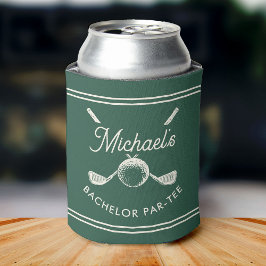 おもしろいゴルフバチュラーパーティ最後のスイングの前のリングや輪 缶クーラー