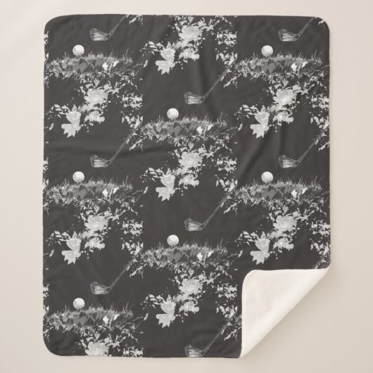 おもしろいゴルフ用ゴルファーのゴルフスポーツフィットネス シェルパブランケット (正面)