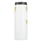 おもしろいゴールデンラブラドールレトリエバードッグアートパーソナライズされた タンブラー (裏面)