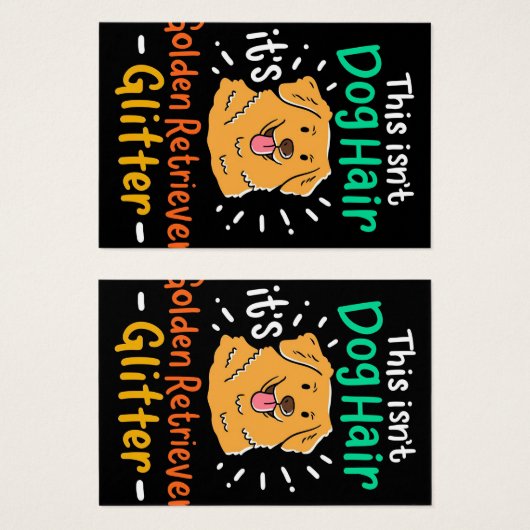 おもしろいゴールデンレトリバー引用文|ホリデーギフト (正面&裏面)