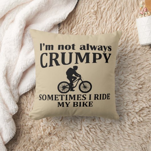 おもしろいサイクリング引用文 クッション (ブランケット)