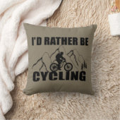 おもしろいサイクリング引用文 クッション (ブランケット)