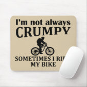おもしろいサイクリング引用文 マウスパッド (マウス)