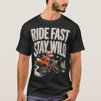 おもしろいサイクリング・ウルフ・スピーディーロードバイク愛好家 Tシャツ
