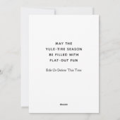 おもしろいサイクリング シーズンカード (裏面)