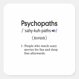 おもしろいサイコパス定義 スクエアシール