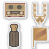 おもしろいサウジアラビア シール (正面)