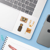 おもしろいサウジアラビア シール (ノートパソコンとiPhone)