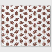 おもしろいサッカースポーツパターンパーティーラップ ラッピングペーパー (フラット)