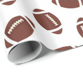 おもしろいサッカースポーツパターンパーティーラップ ラッピングペーパー (ロールコーナー)