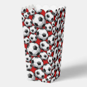 おもしろいサッカーボールのタイル模様 フェイバーボックス (裏面)