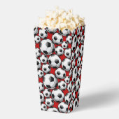 おもしろいサッカーボールのタイル模様 フェイバーボックス (はじけた状態)