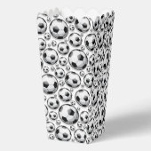 おもしろいサッカーボールのタイル模様 フェイバーボックス (裏面)