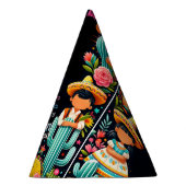 おもしろいサボテンかわいいウノタコ最初のフィエスタ1st誕生日 パーティーハット (右)