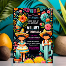 おもしろいサボテンかわいいウノタコ最初のフィエスタ1st誕生日