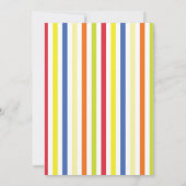 おもしろいサマーカクテルパーティの招待状 招待状 (裏面)