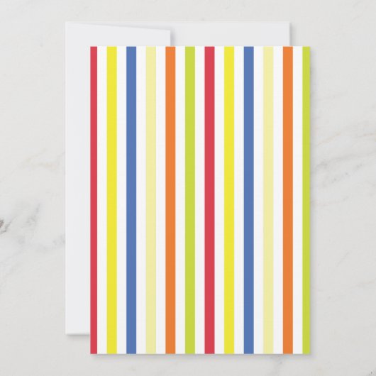 おもしろいサマーカクテルパーティの招待状 招待状 (裏面)