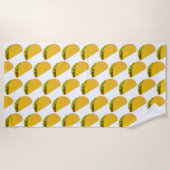 おもしろいサマータコプリントパターン ビーチタオル (正面)