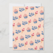 おもしろいサマーハムスター誕生日プールパーティの招待状 招待状 (裏面)