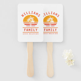 おもしろいサマーバケーショントロピカルビーチファミリー懇親会 ハンドファン