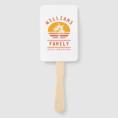 おもしろいサマーバケーショントロピカルビーチファミリー懇親会 ハンドファン (正面)