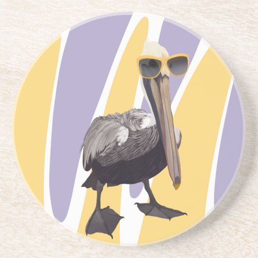 おもしろいサマービーブペリカンバード コースター (正面)