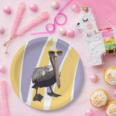 おもしろいサマービーブペリカンバード ペーパープレート (パーティー)