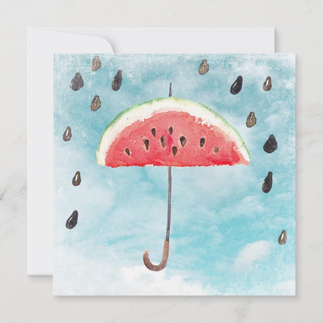 おもしろいサマーフレッシュメロンフルーツ雨 (正面)