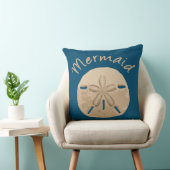 おもしろいサマーホリデーマーメイドサンドドルアートビーチ クッション (椅子)