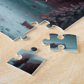 おもしろいサユニークンタとダチョウ ジグソーパズル (側面)