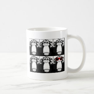おもしろいサルグッズのマグカップ コーヒーマグカップ