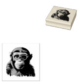 おもしろいサル ラバースタンプ (押印)