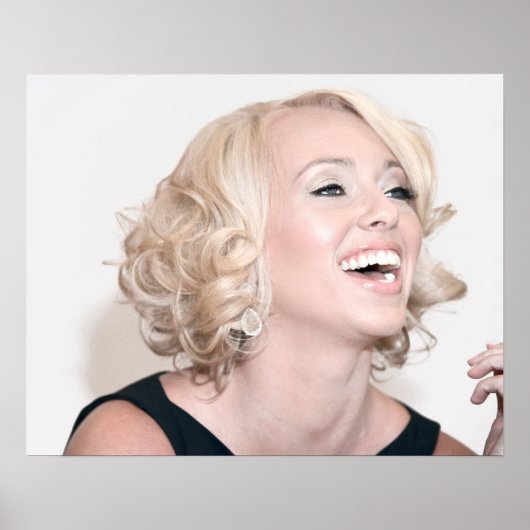 おもしろいサロンポスター！髪や化粧を促すのに使用する ポスター (正面)